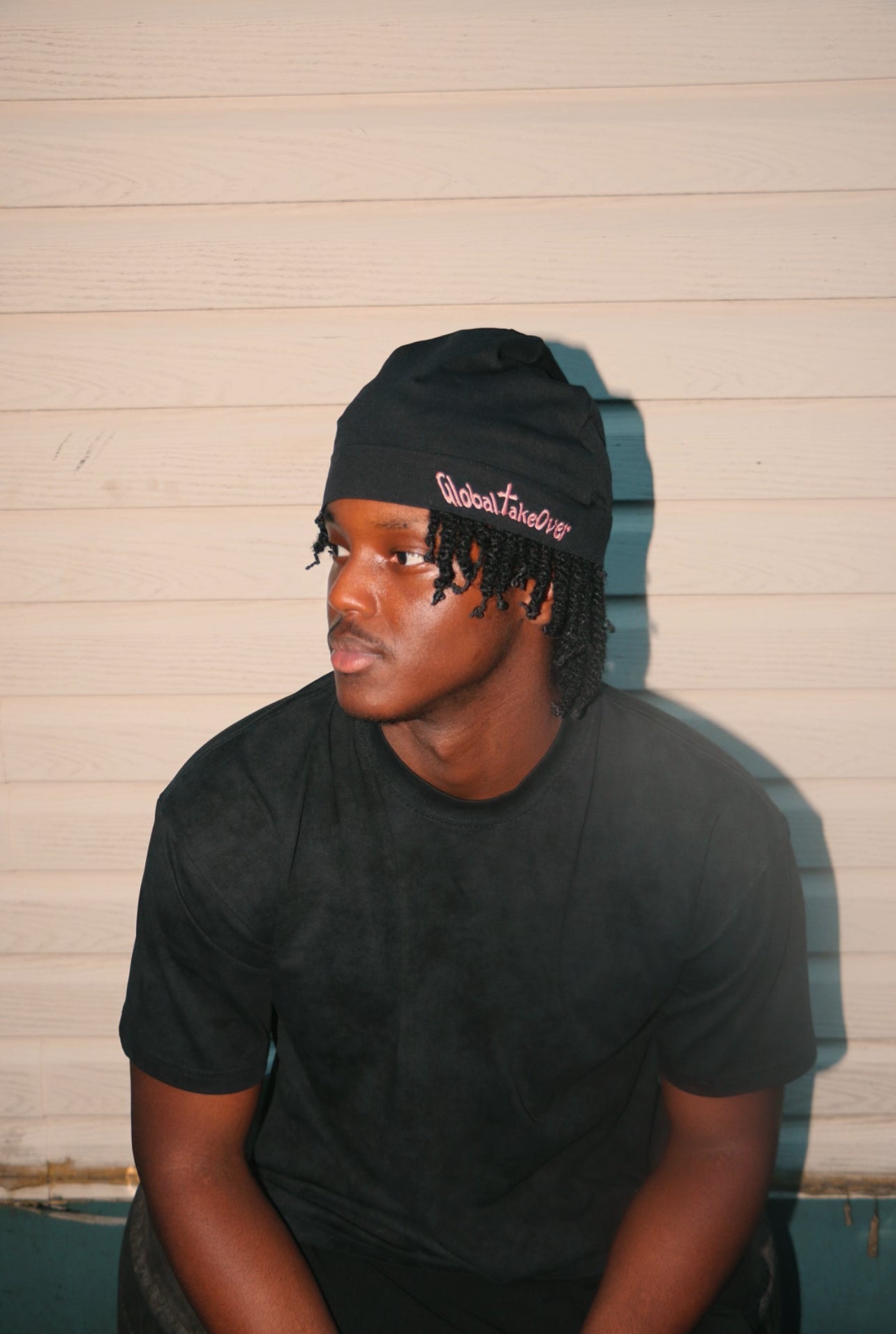 Black Skull Cap