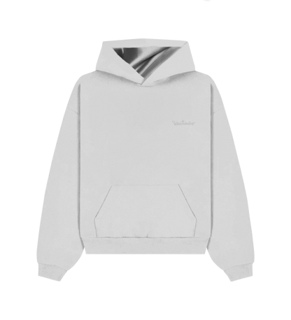 Grey satin lined hoodie
