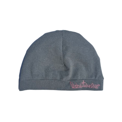 Grey skull cap