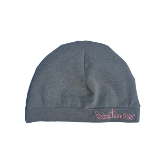 Grey skull cap