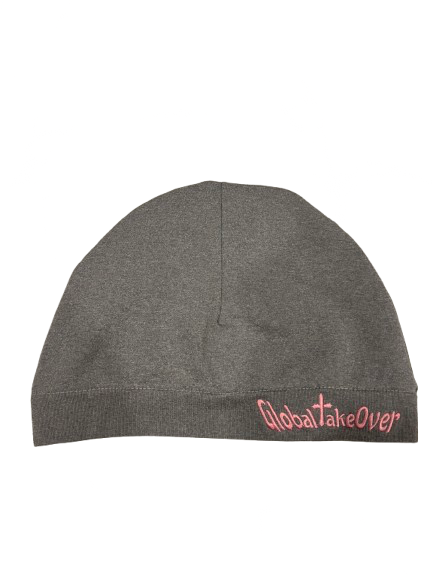 Grey skull cap